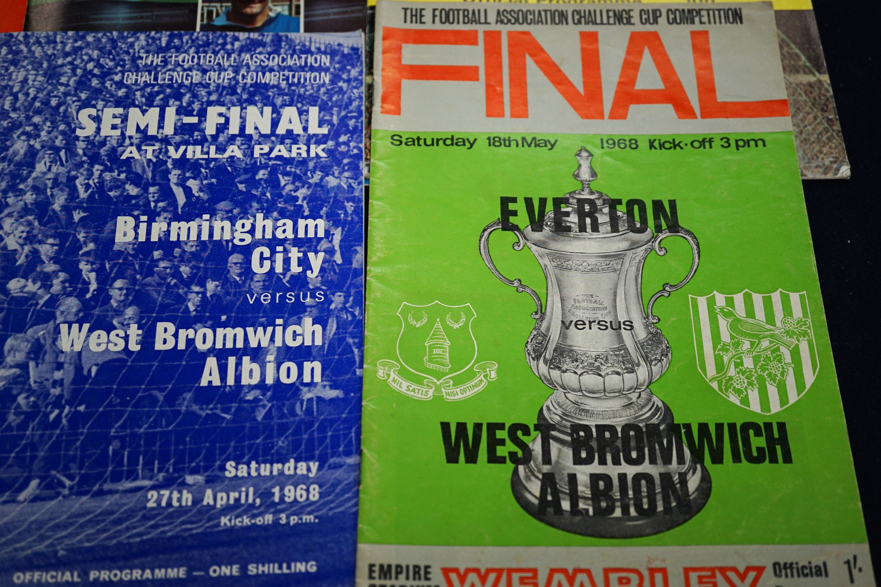 Various football programmes 1960s - 1990s